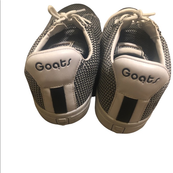 GOATS Black and White Sneakers - Picture 5 of 6